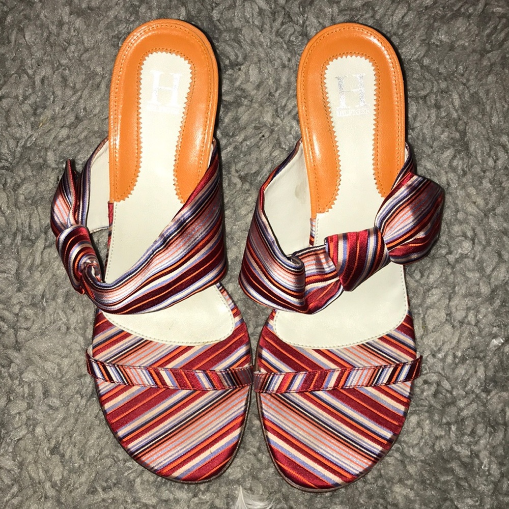 Tommy Hilfiger vero cuoio 60s heel